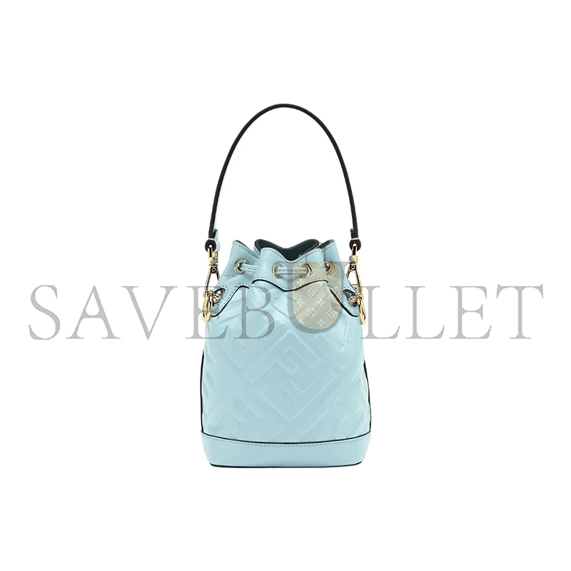 FENDI MON TRESOR LEATHER LIGHT BLUE 8BS093ANWTF1PQ9 (18*14*12cm)